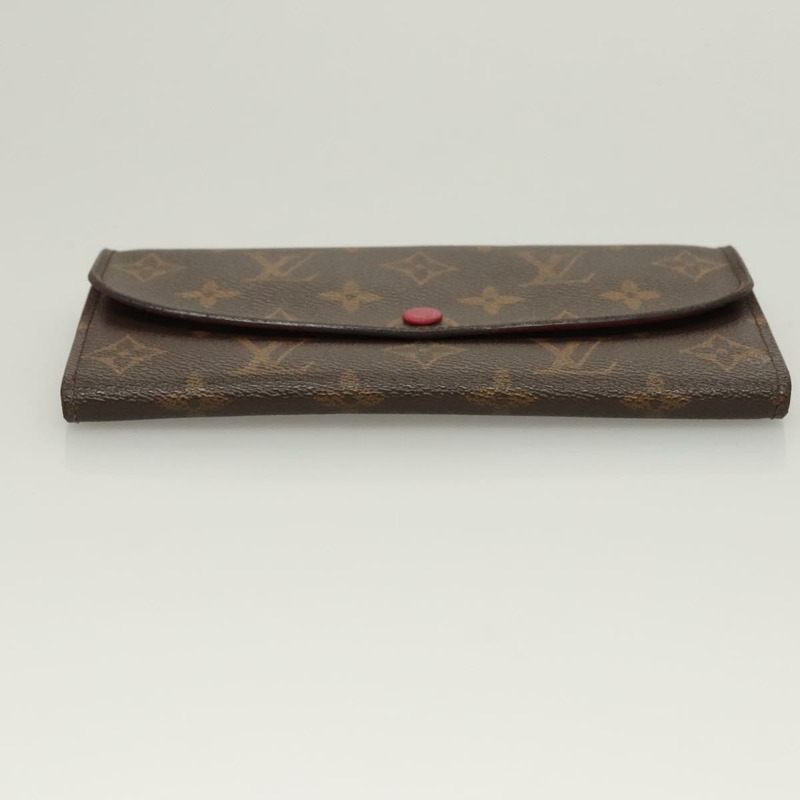 【日本直送】路易威登 Monogram Portefeuille Emilie 皮夾粉紅色 M60697 LV 正品 121244-5