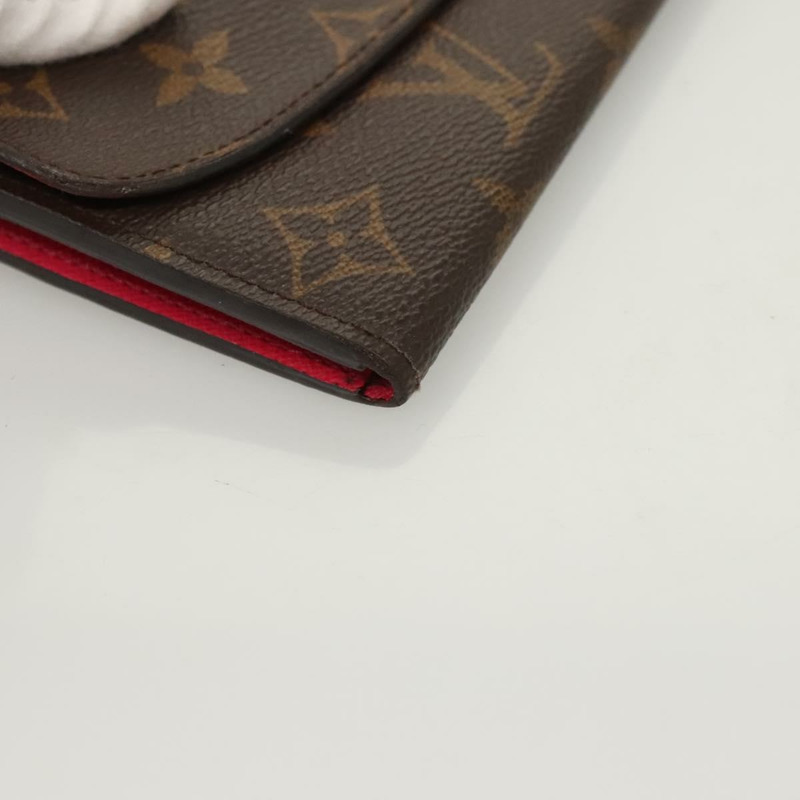 【日本直送】路易威登 Monogram Portefeuille Emilie 皮夾粉紅色 M60697 LV 正品 121244-6