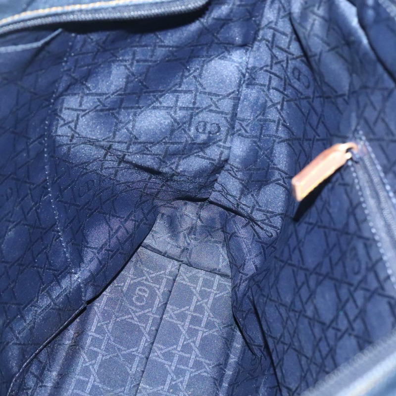 【日本直送】Christian Dior 托特包 牛仔布 海軍藍 金色 正品 118610-19