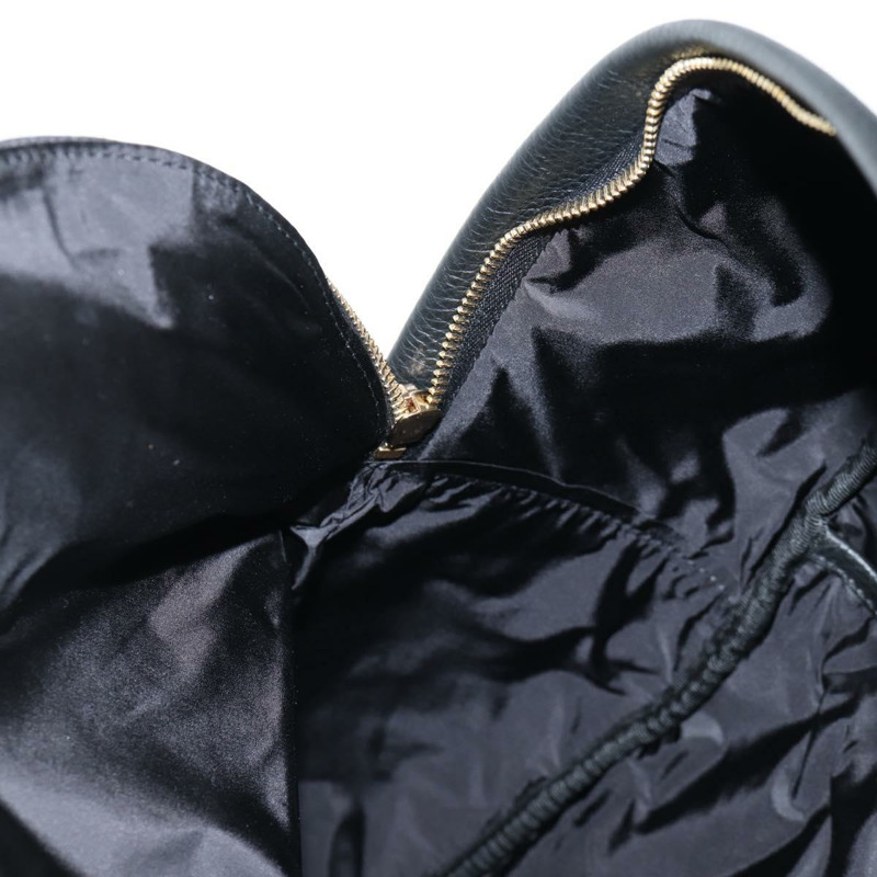 【日本直送】VERSACE 背包 皮革 黑金 正品 118684A-21