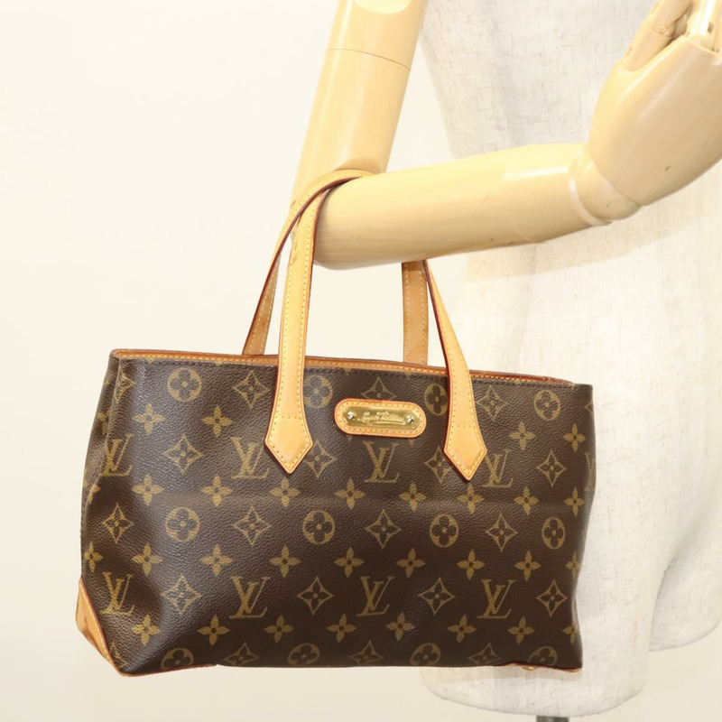 【日本直送】路易威登 Monogram Wilshire 小號手提包 M40595 LV 正品 118804-21