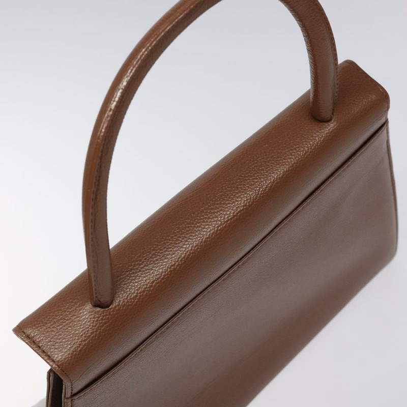 【日本直送】SAINT LAURENT 手提包 皮革 棕金色 正品 mr1347-5