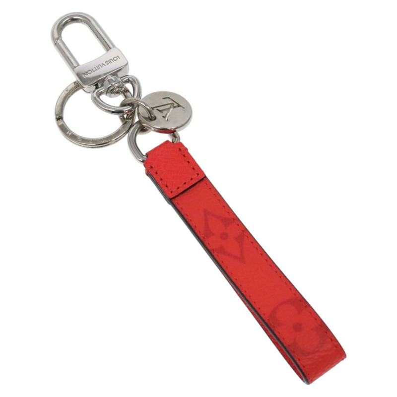【日本直送】路易威登 Taigalama Porte Cles Slim Dragonne 吊飾紅色 M77156 LV 正品 ac3843-0