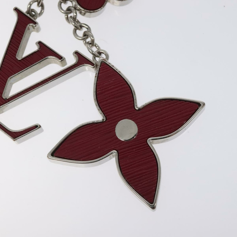 【日本直送】路易威登 Epi Bijusac Fleur Deux Charm 金屬紅 M65224 LV Auth ac3844-4