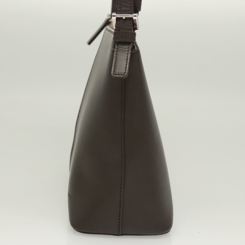 【日本直送】BURBERRY 單肩包 皮革 棕色 銀色 正品 BA2674-2