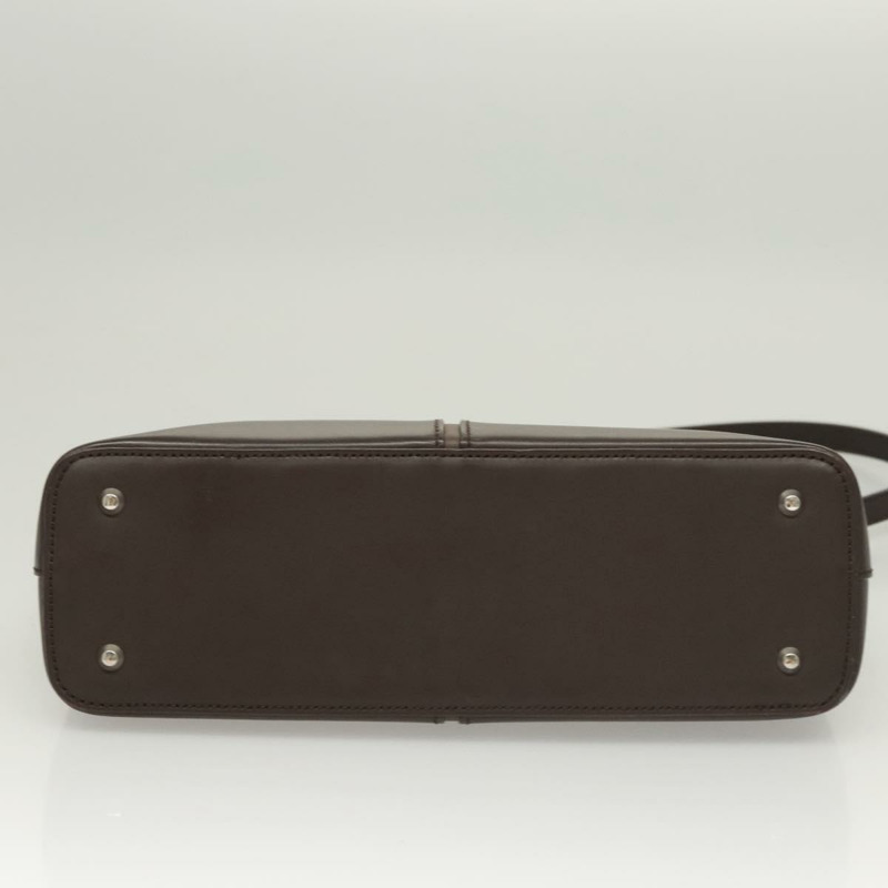 【日本直送】BURBERRY 棕色銀色皮革單肩包 正品 BA2674-4