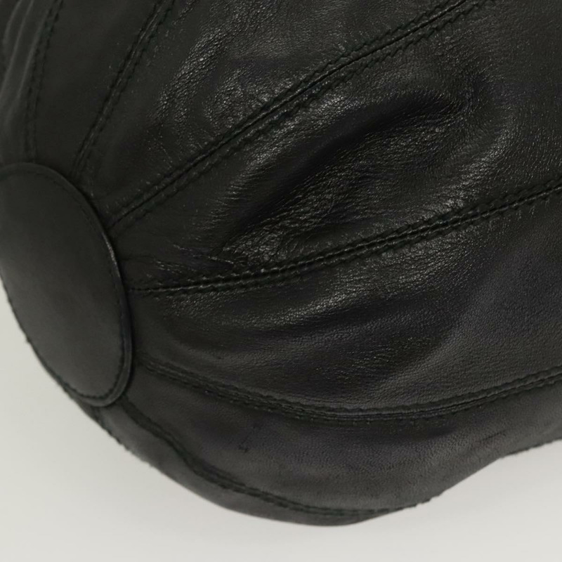 【日本直送】華倫天奴 (VALENTINO) 黑色金色皮革單肩包，正品 BA2556-13