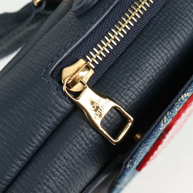 【日本直送】路易威登 LV 方形雙手機袋 藍色 M81060 LV 授權 118392SM-22