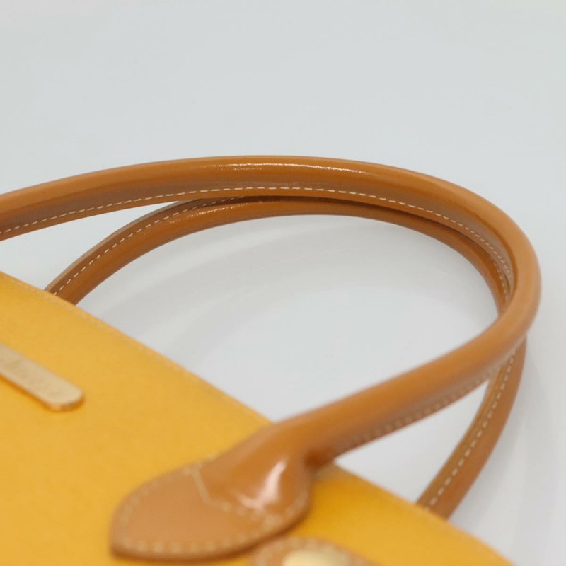 【日本直送】Burberry 手提包 皮革 黃金 正品 bs26688-7