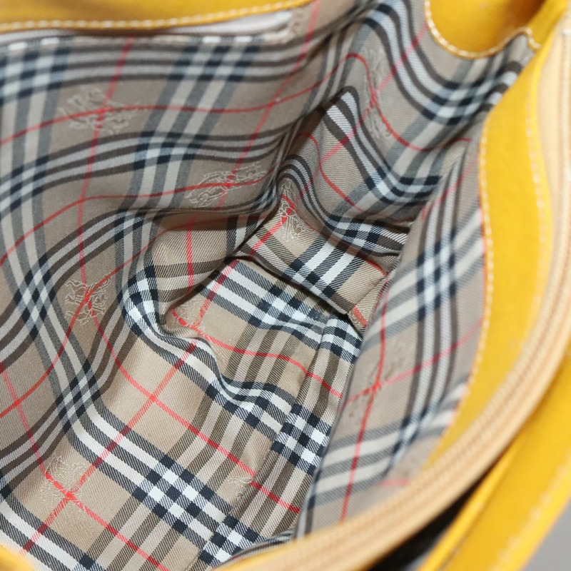 【日本直送】Burberry 手提包 皮革 黃金 正品 bs26688-17