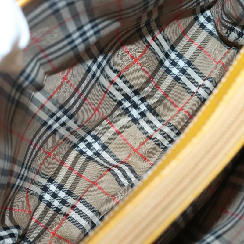 【日本直送】Burberry 手提包 皮革 黃金 正品 bs26688-20