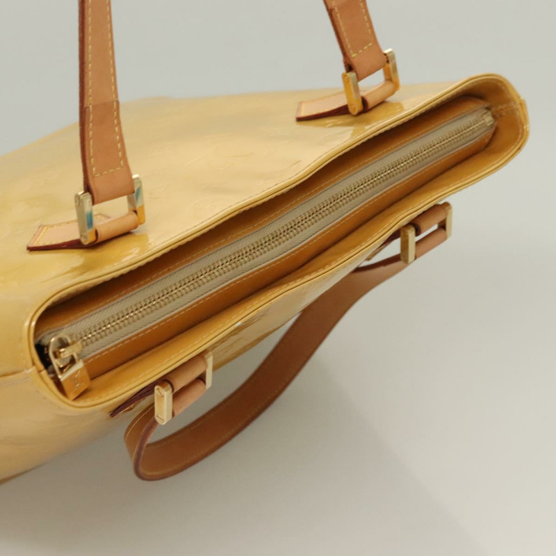 【日本直送】路易威登 Monogram Vernis Houston 手提包米色 M91004 LV 授權 BA2948-5