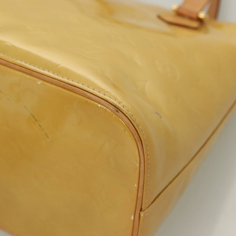 【日本直送】路易威登 Monogram Vernis Houston 手提包米色 M91004 LV 授權 BA2948-13