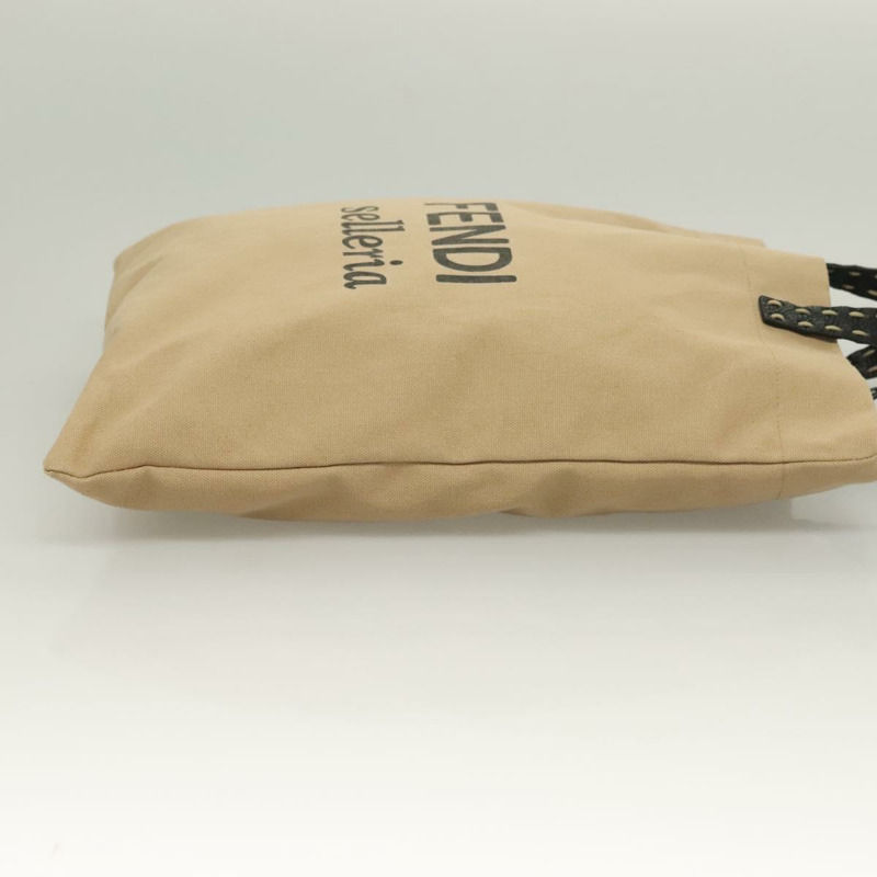 【日本直送】FENDI Celeria 手提包 帆布 米色 正品 hk2789-3
