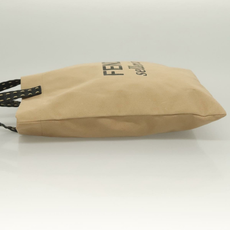 【日本直送】FENDI Celeria 手提包 帆布 米色 正品 hk2789-4