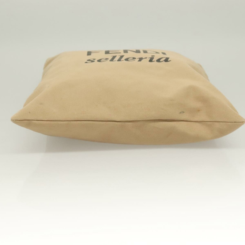 【日本直送】FENDI Celeria 手提包 帆布 米色 正品 hk2789-8