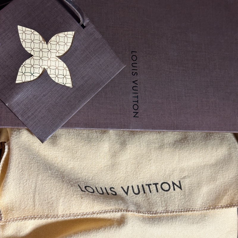 LV 路易威登白色棋盤格長夾皮夾-14