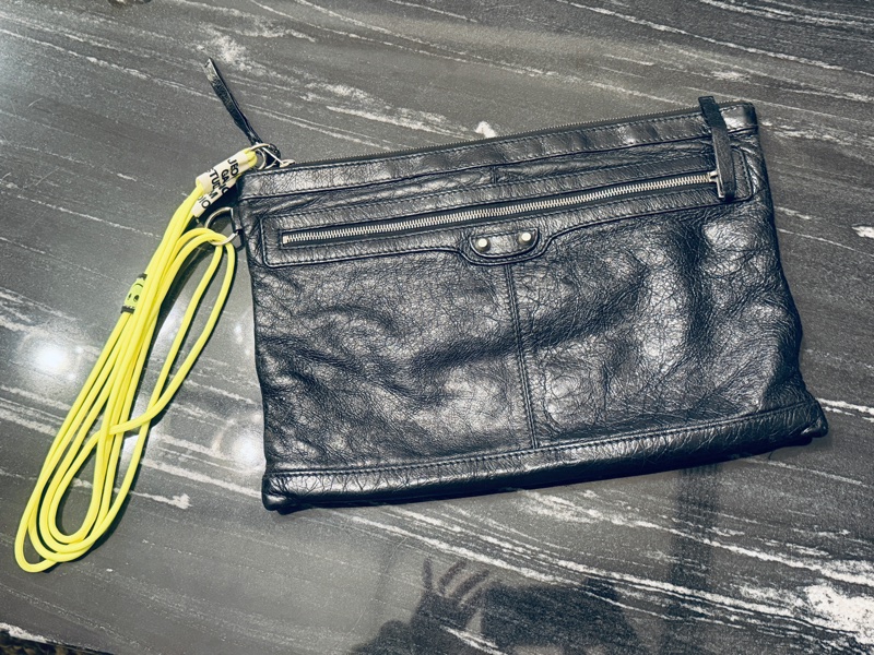 9成新巴黎世家balenciaga 大號手拿包-9
