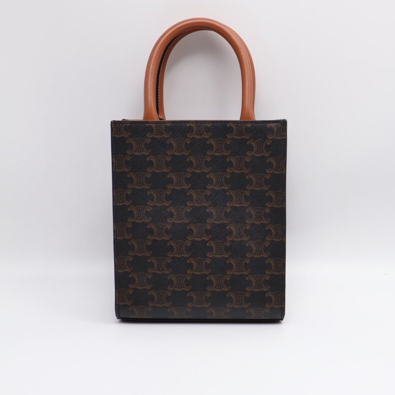 CELINE 凱旋帆布Mini tote-1