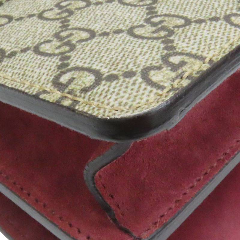 烏木色 GG Supreme Blooms 帆布 Dionysus 酒神包 肩背包 400249-13