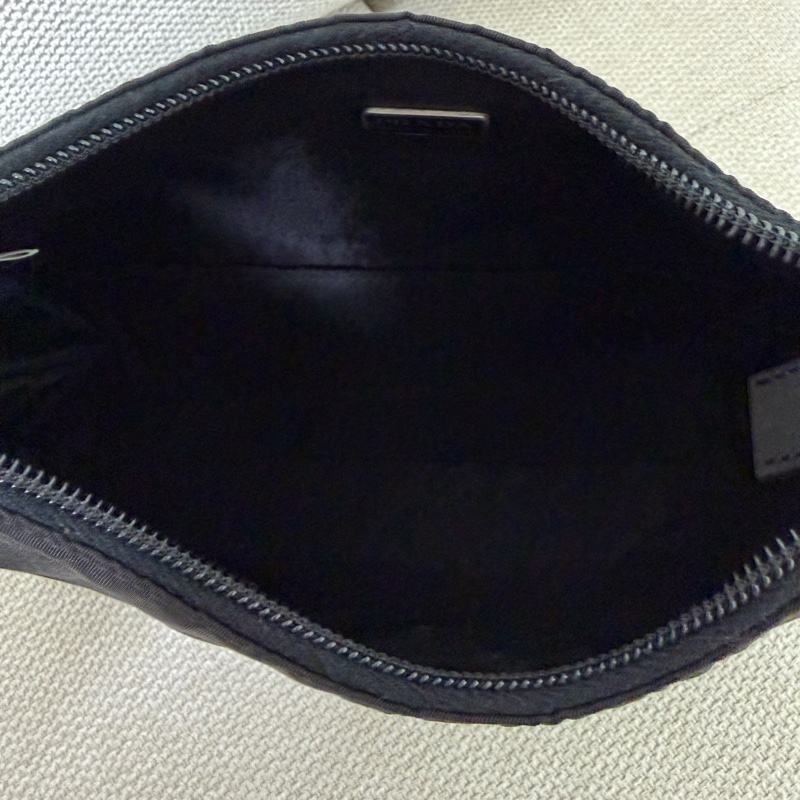 PRADA 三角形標誌牌 尼龍迷你手提包-7