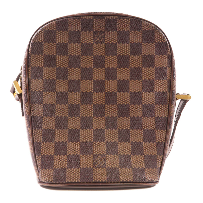 LOUIS VUITTON Damier Ipanema PM金扣肩背袋-1