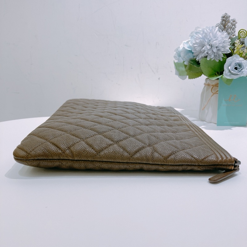 TW4314 Chanel 香奈兒大號 手拿包 Boy Zipped Clutch Large-2