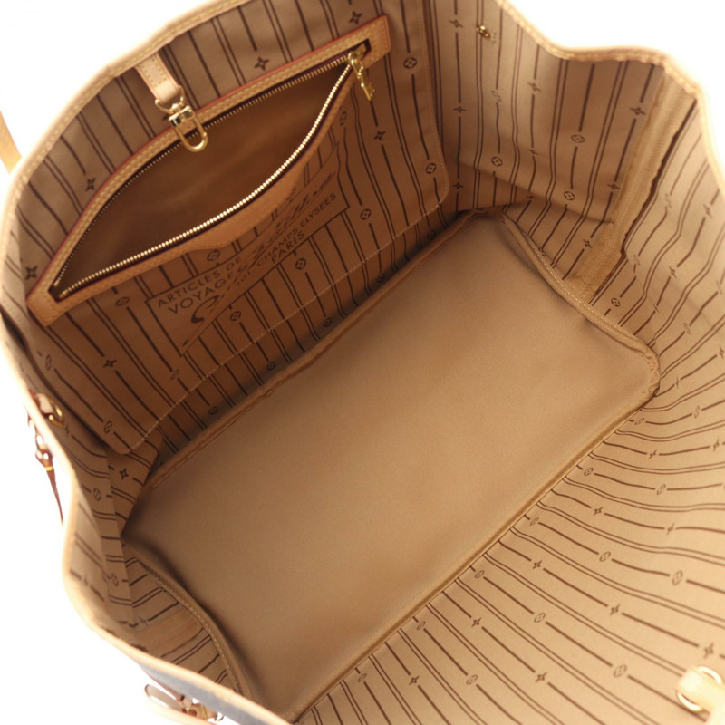 LOUIS VUITTON Neverfull GM 單肩托特包 M40157 Monogram 帆布 棕色 二手-2
