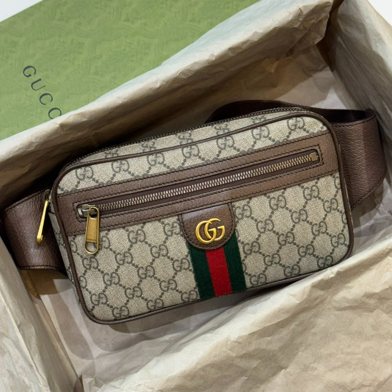 *SHIHNA名牌精品* GUCCI Ophidia GG Supreme 腰包胸包-0