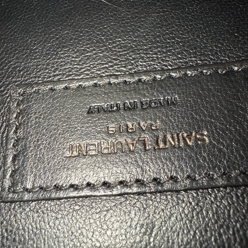 YSL Niki baby 黑銀有D扣-1