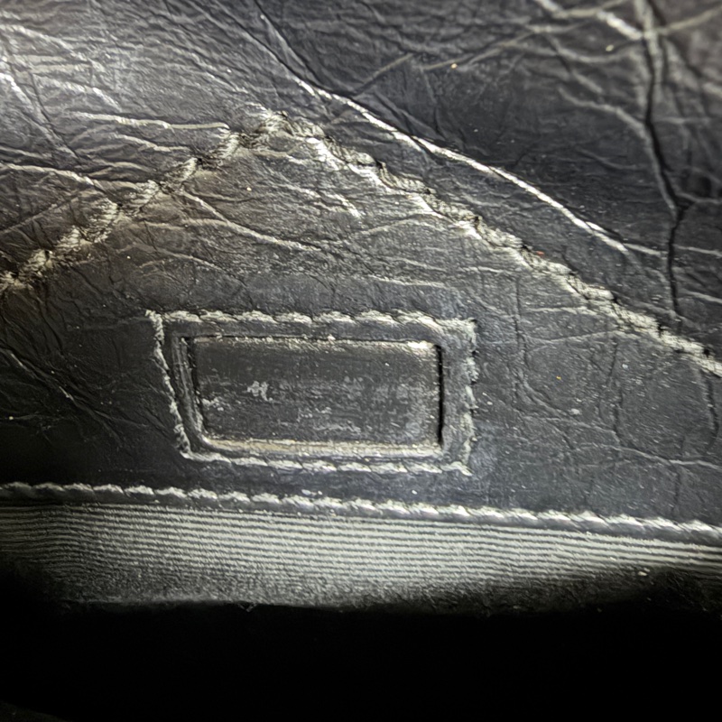 YSL Niki baby 黑銀有D扣-15