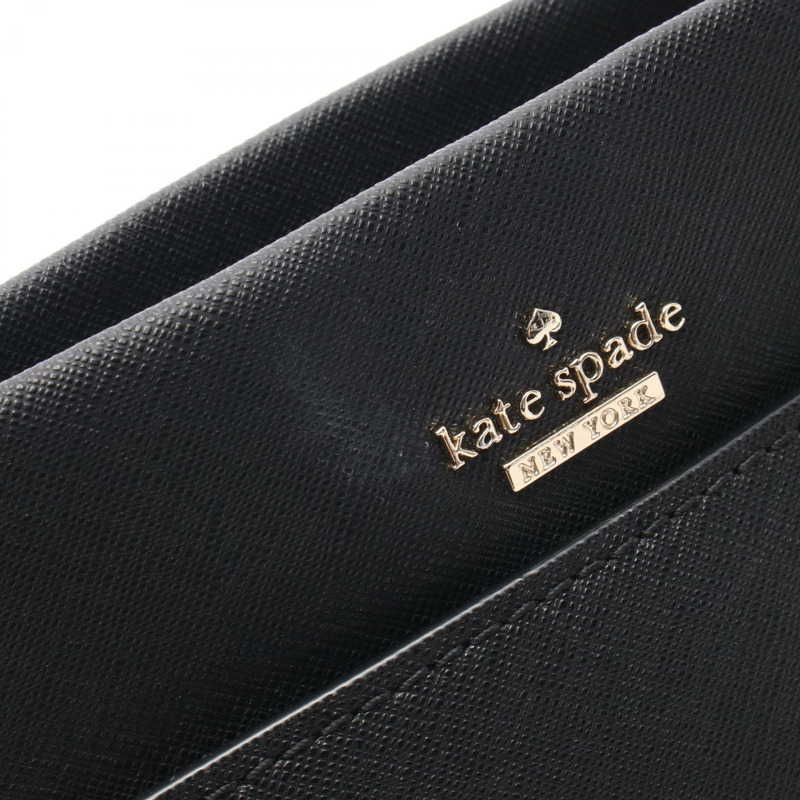 Kate Spade 斜背包 PXRUA053 皮革 黑色 二手 女士-7