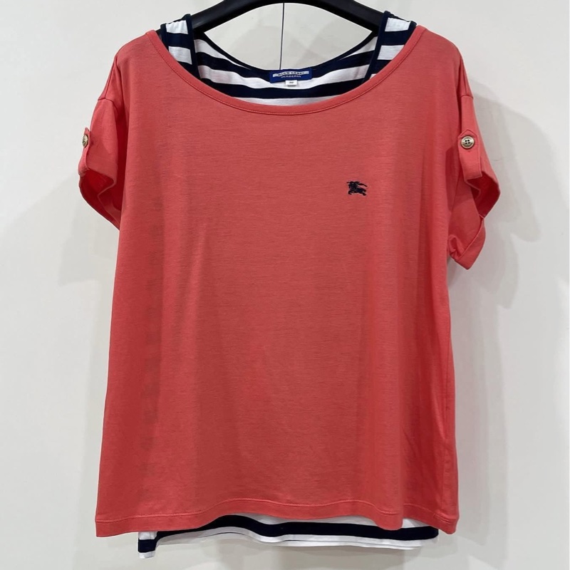 BURBERRY  藍標 二件式戰馬背心+上衣-4