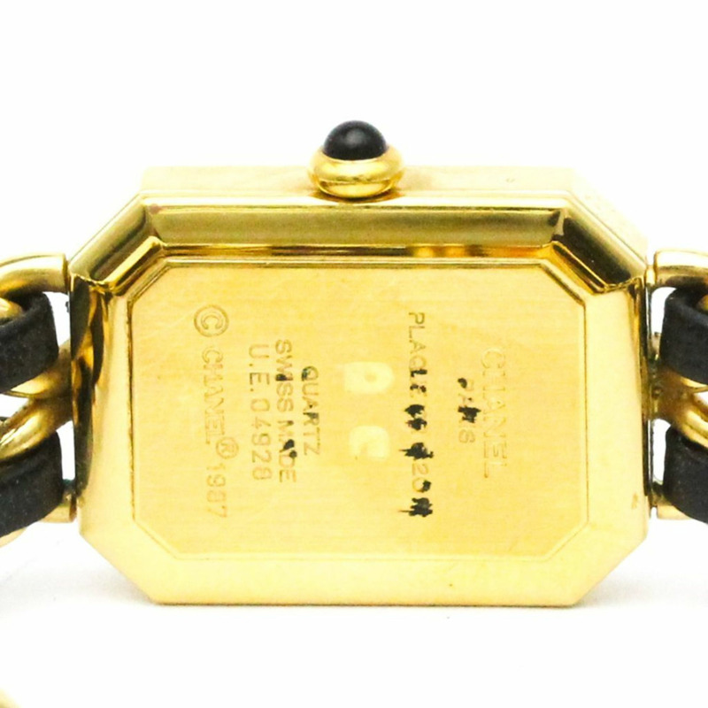 香奈兒 Premiere XL 尺寸鍍金石英女士手錶 H0001-5