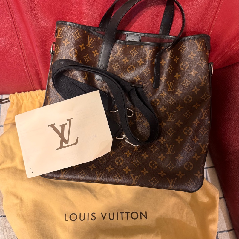 LV絕版包 男女適用 全新 davis monogram macassar-7