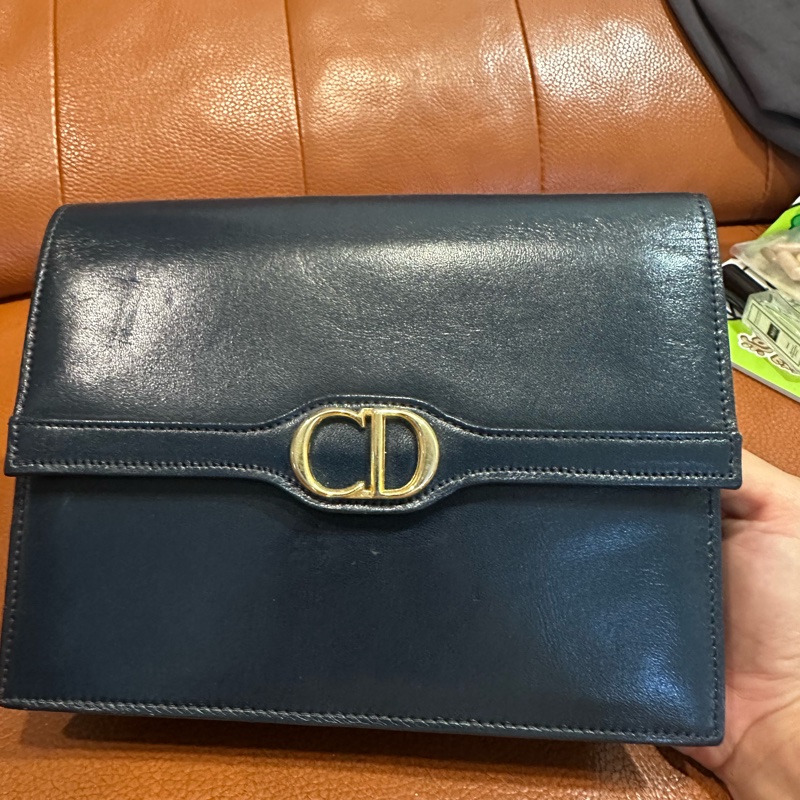 Christian Dior Vintage 皮革信封包-5