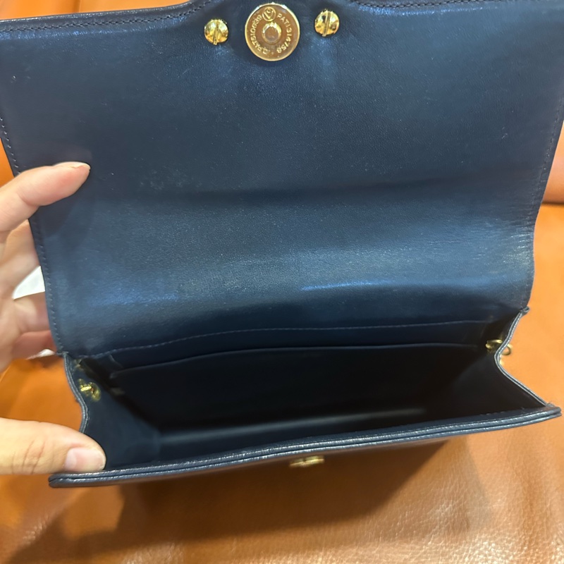 Christian Dior Vintage 皮革信封包-8