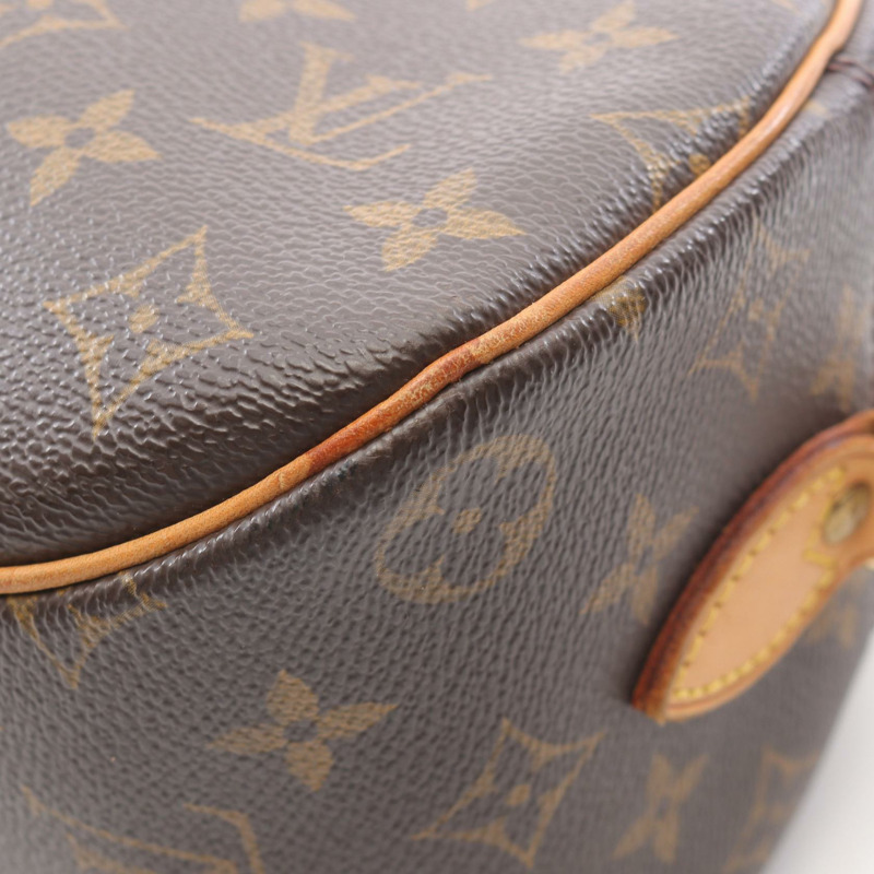 LOUIS VUITTON Blois 單肩斜背包 M51221 Monogram 帆布 棕色 二手 LV-5