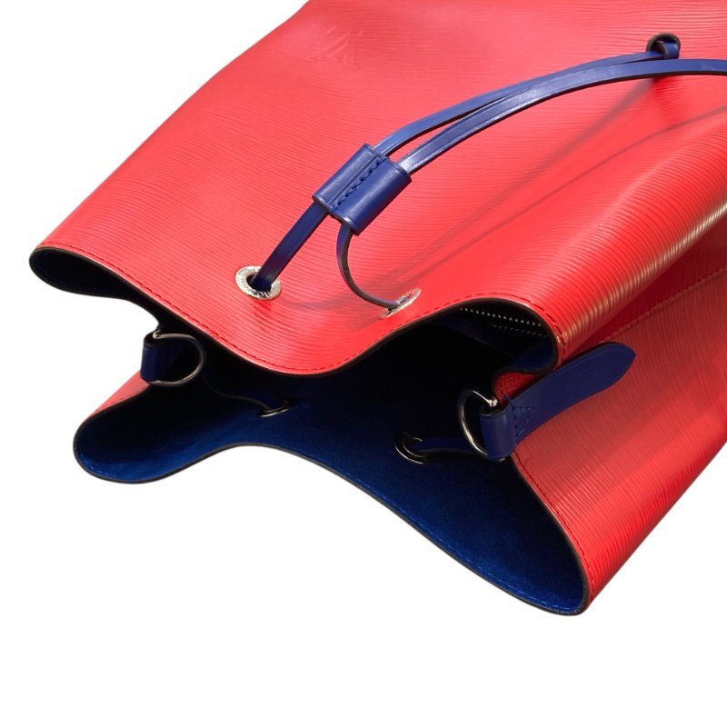 LOUIS VUITTON 路易威登 M54365 NeoNoe EPI牛皮 肩背包 紅色水波紋-5