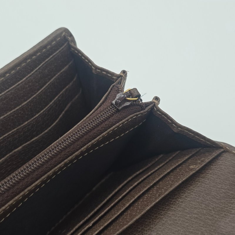 GUCCI GG OPHIDIA系列 WOC 咖色鏈條錢包-11