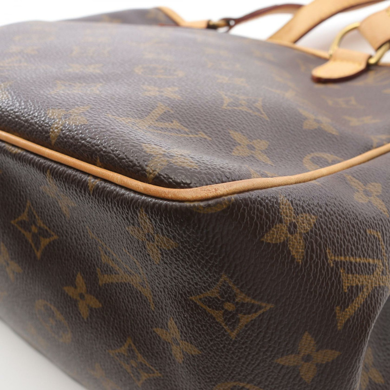 LOUIS VUITTON Batignolle 手提包 M51156 Monogram 帆布 棕色 二手 女款-6