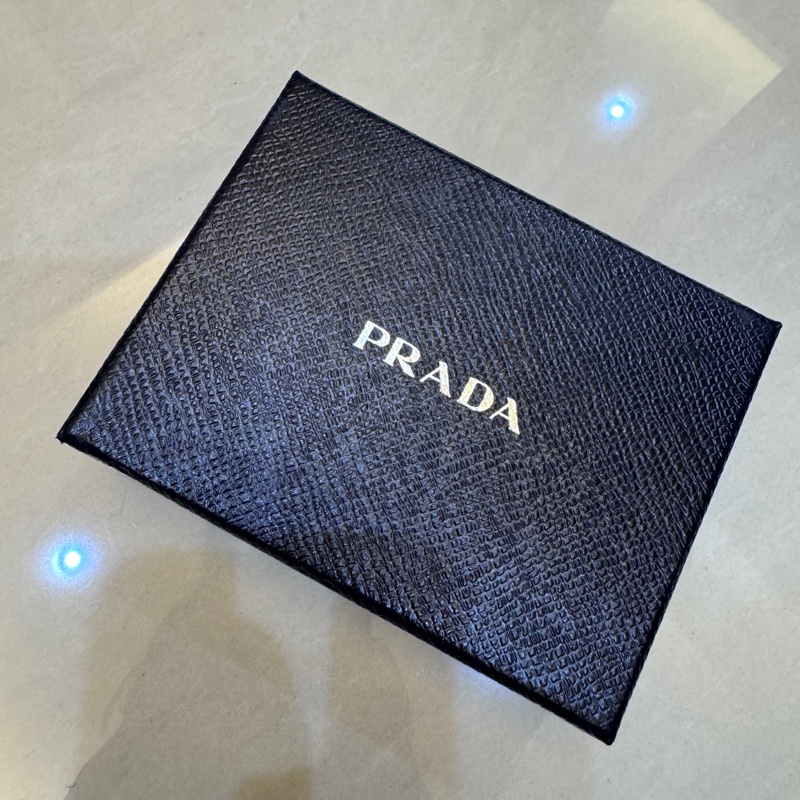 PRADA /藍色/零錢包/全新-1