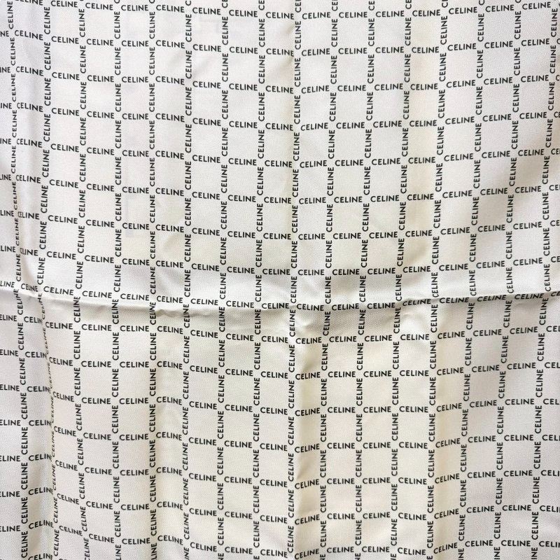 【美收精品】CELINE 滿版LOGO絲巾 3-106-6