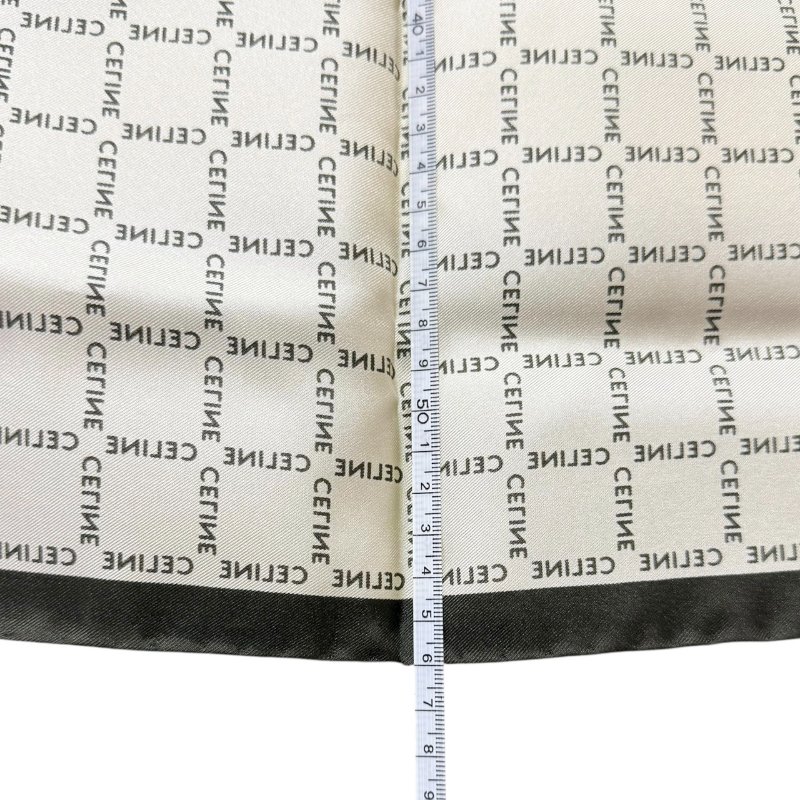 【美收精品】CELINE 滿版LOGO絲巾 3-106-10