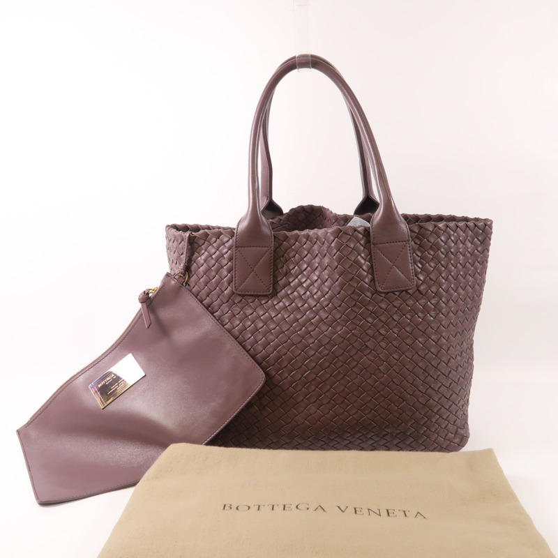 BOTTEGA VENETA 羊皮皮革Tote Bag手挽袋-18