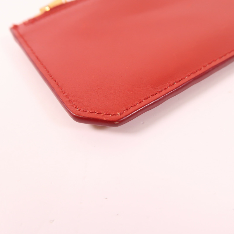 SAINT LAURENT 牛皮皮革Card case金扣卡片套-12