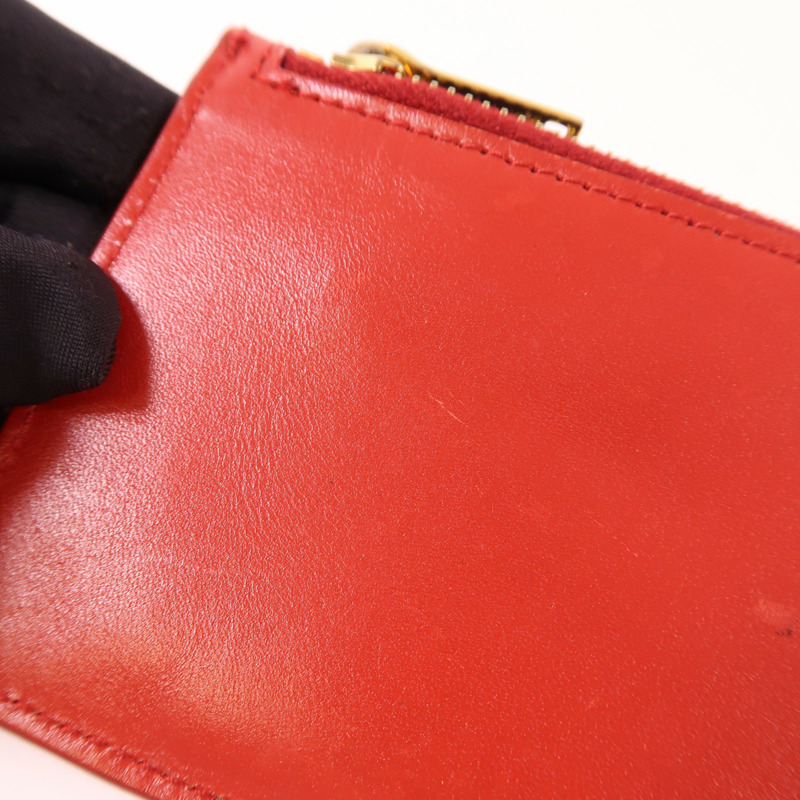 SAINT LAURENT 牛皮皮革Card case金扣卡片套-14