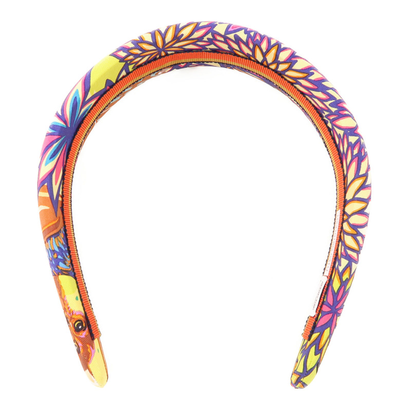 HERMES 絲質Hair Band頭箍-1