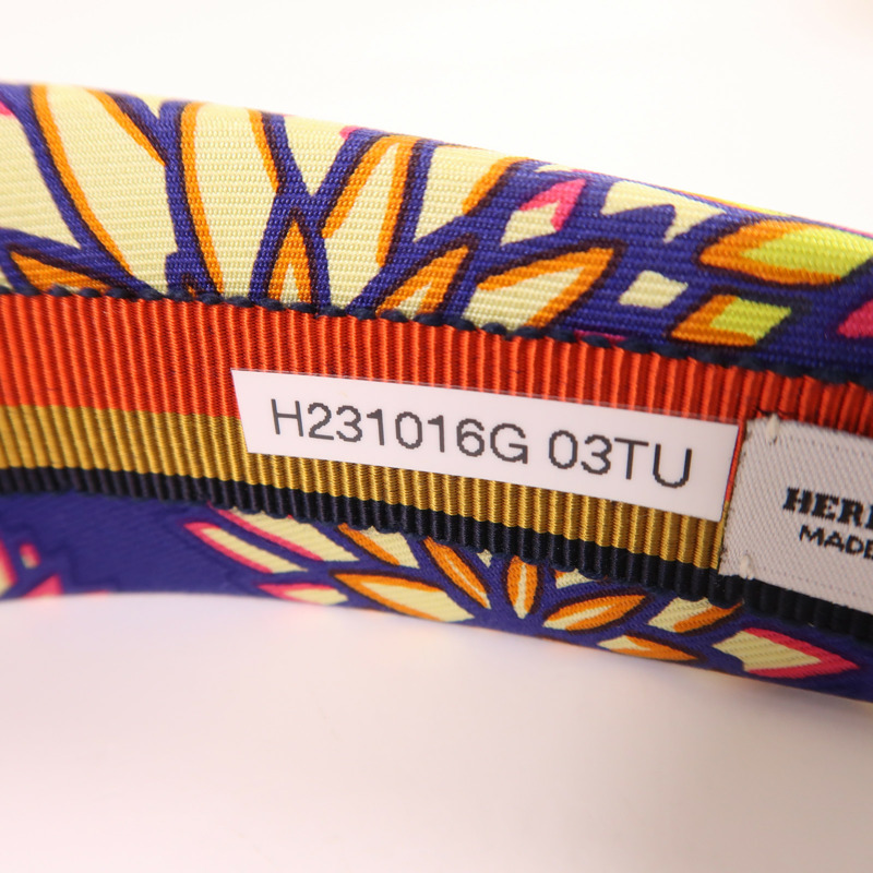 HERMES 絲質Hair Band頭箍-6