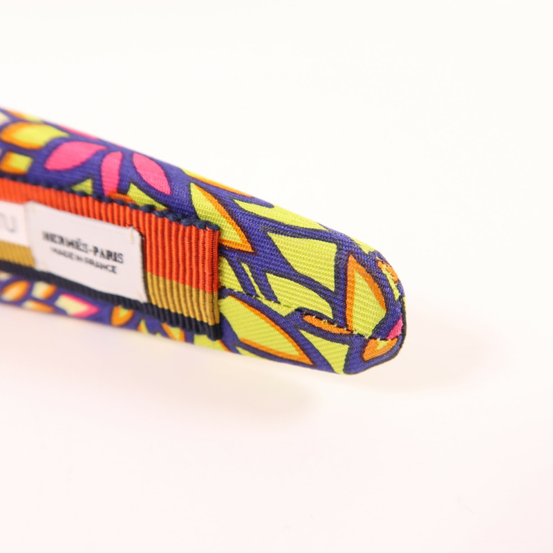 HERMES 絲質Hair Band頭箍-9